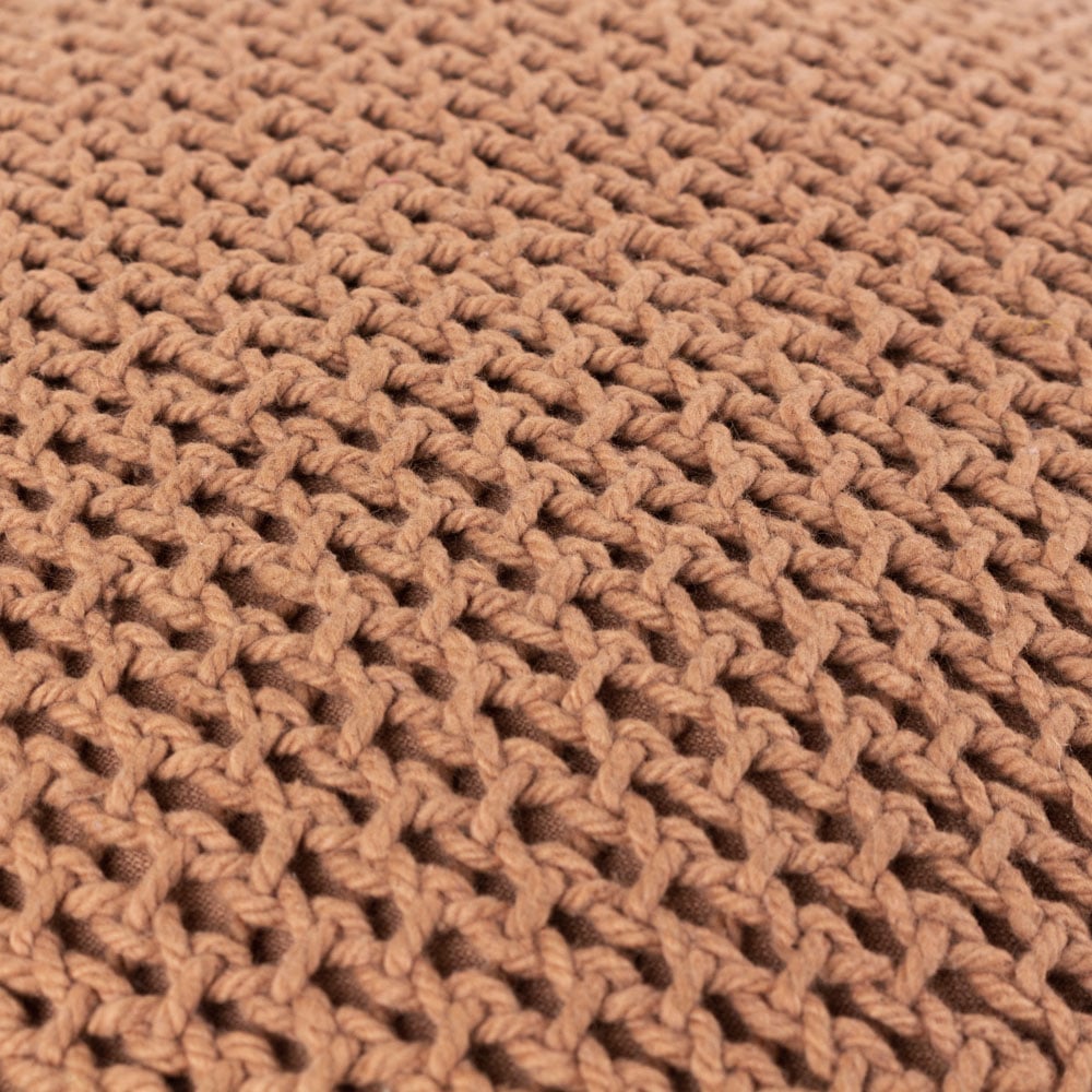 Yard Nimble Baked Earth Knitted Cushion Image 5