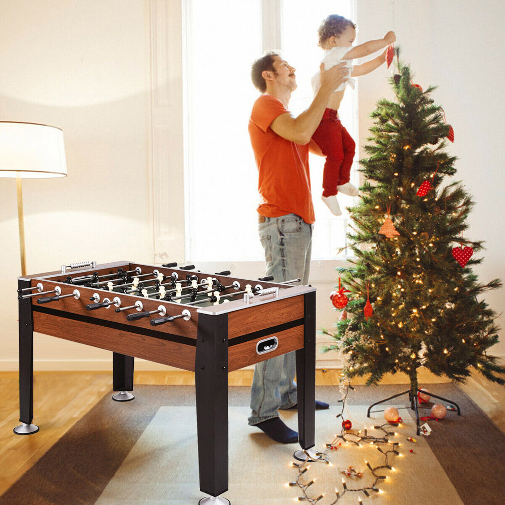 Costway Football Table Free Standing Soccer Set 54 inch Wilko