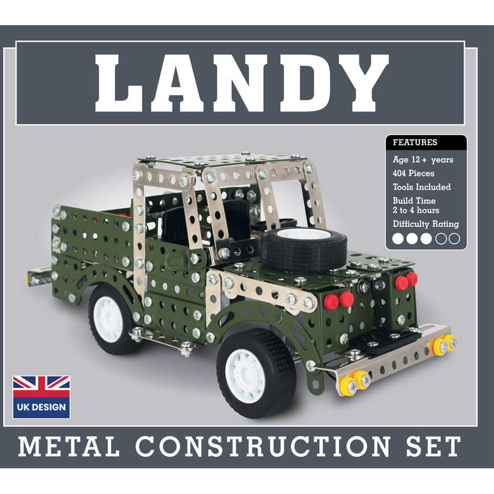 Landy Metal Construction Set 394 Piece Image 3