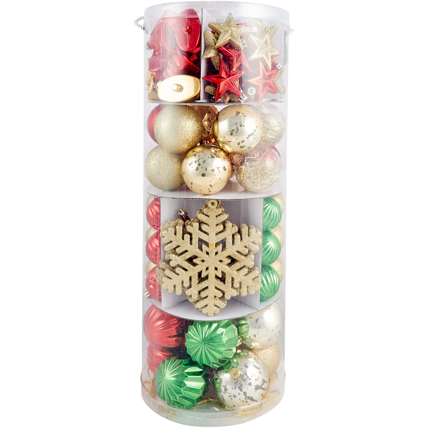 Pack of 120 Sleigh Bells Ring Baubles Image 1