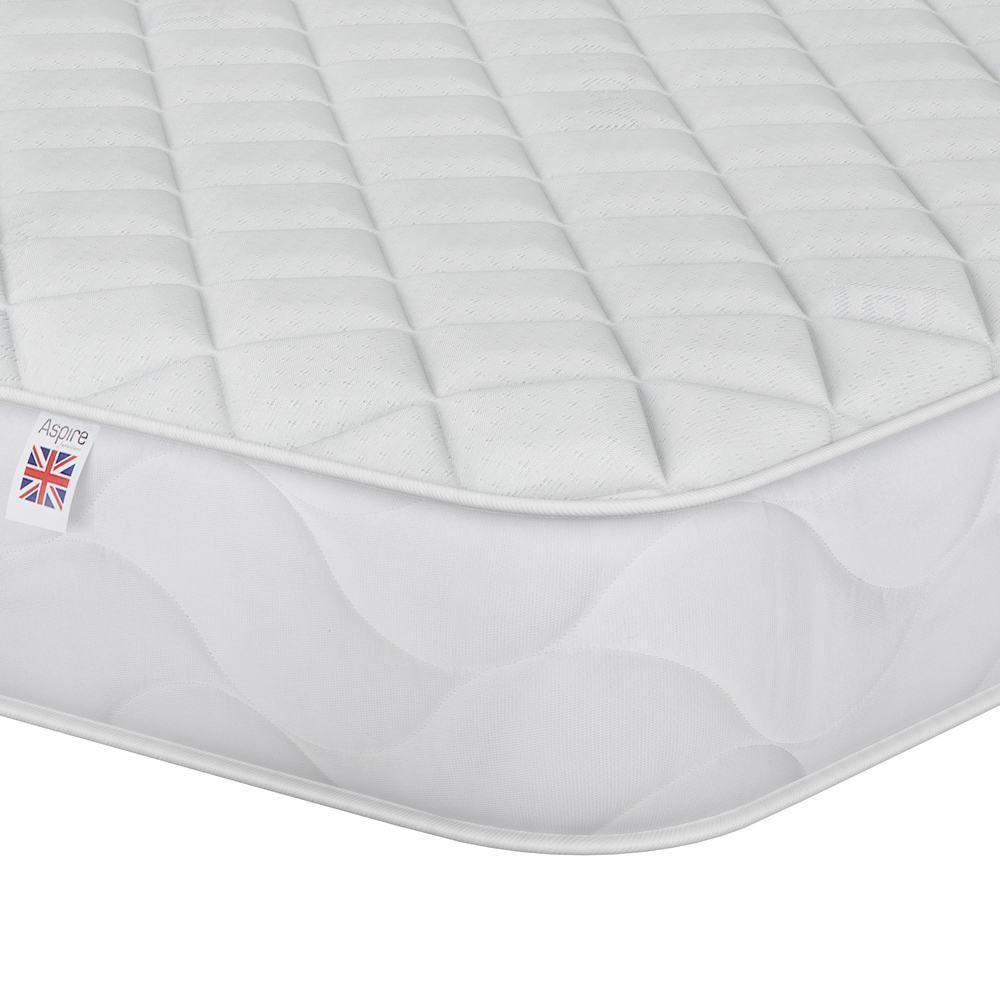 Aspire Furniture Small Single Value Bonnell Sprung Mattress Image 3