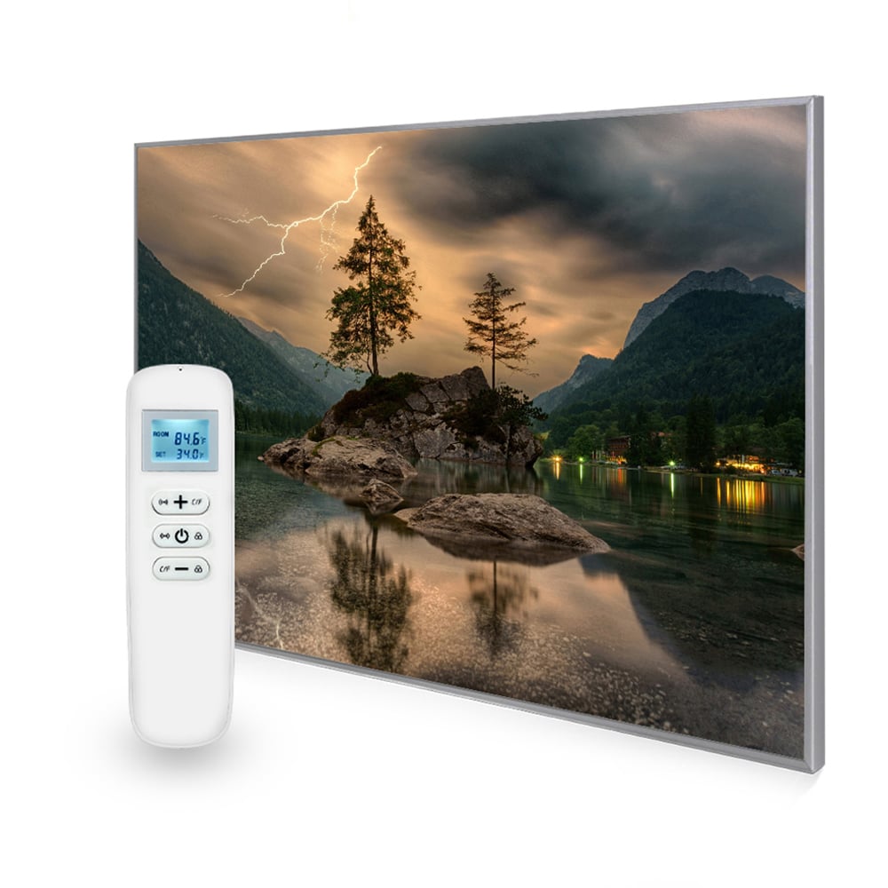 Mirrorstone Nexus Thunder Mountain Picture Wi-Fi Infrared Heating Panel 1200W 995 x 1195mm Image 2