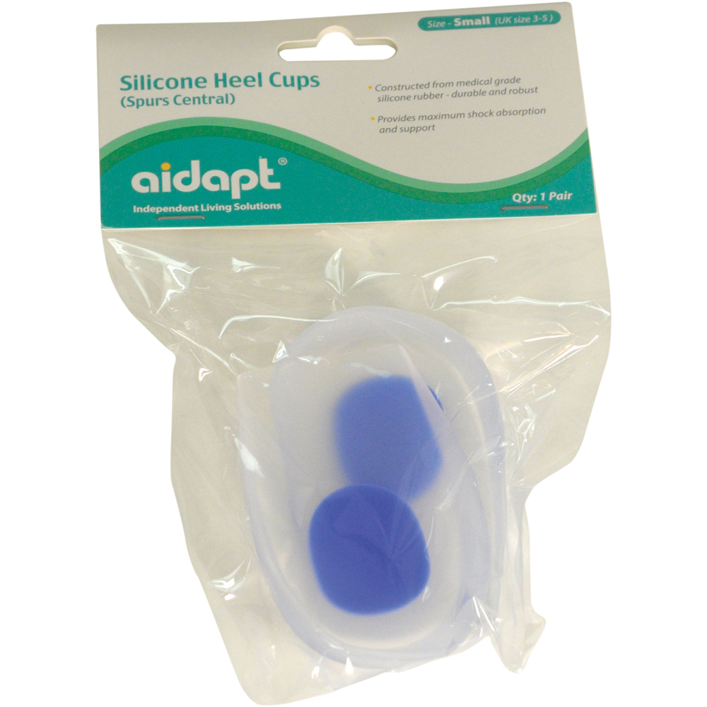 Aidapt Small Silicon Heel Cup Insert Pair Image 1