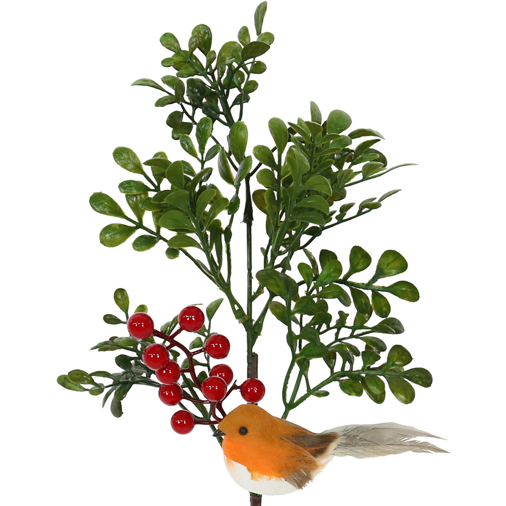 Robin Pick with Berries Image 3
