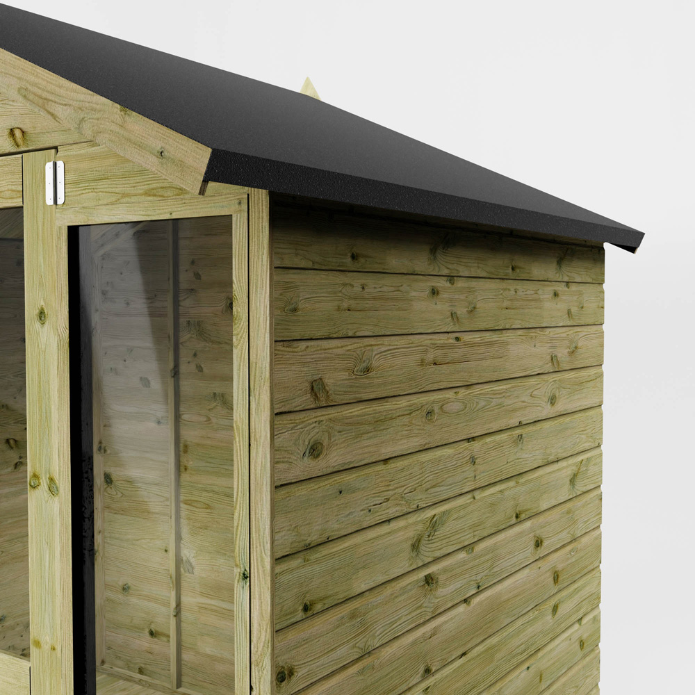 Mercia 7 x 5ft Double Door Traditional Summerhouse Image 7
