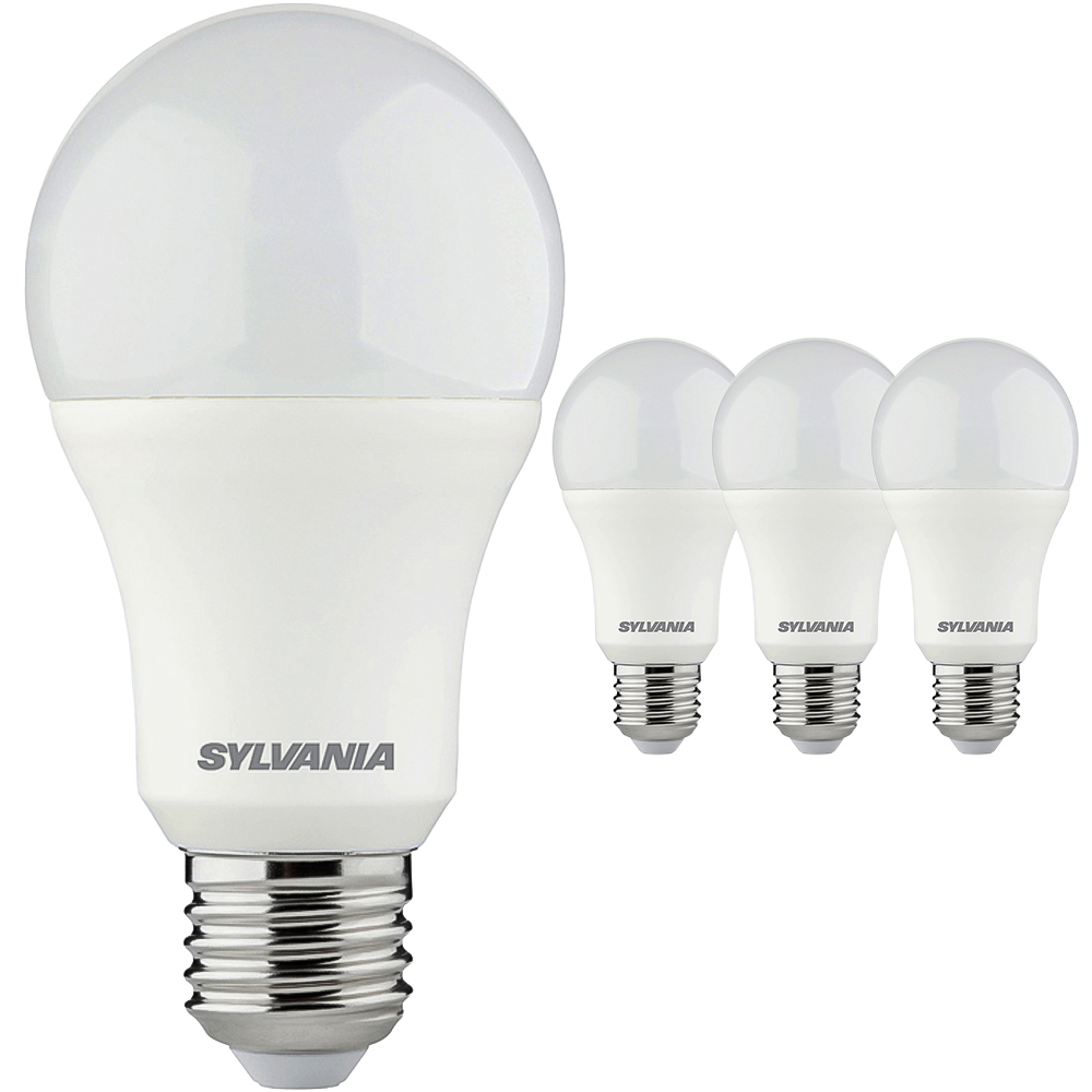 Sylvania 4 Pack ToLEDo GLS Warm White E27 13W LED Bulb Image 1