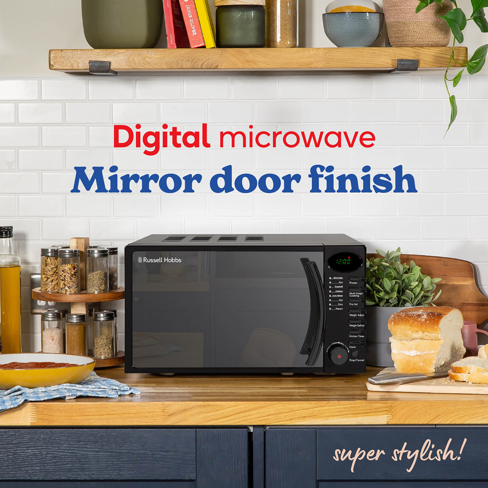 Russell Hobbs RHM1714B Black Legacy 17L Digital Microwave Image 5