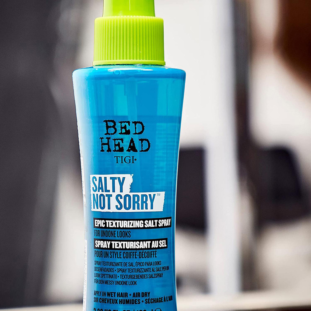 TIGI Bed Head Salty Not Sorry Epic Texturising Sea Salt Hair Styling Spray 100ml 6 Pack Image 4