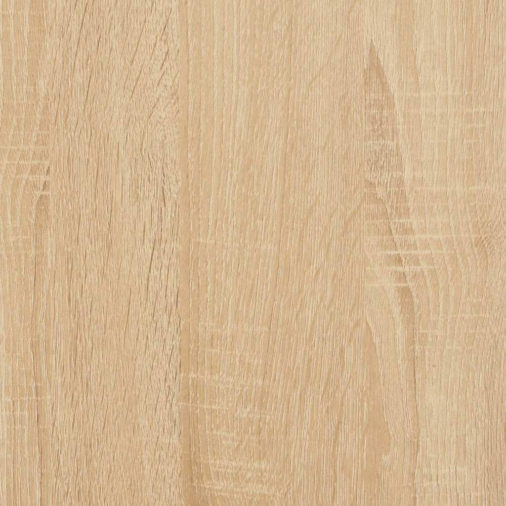 vidaXL 3 Shelf Sonoma Oak Record Cabinet Image 7