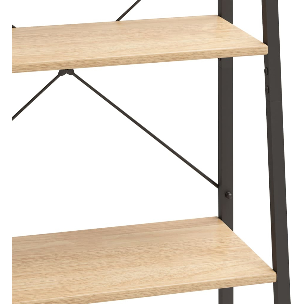 vidaXL 5 Shelf Light Brown Display Unit Image 6