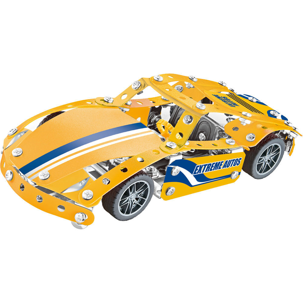 Metal Sports Car 226 Piece Construction Set Image 2