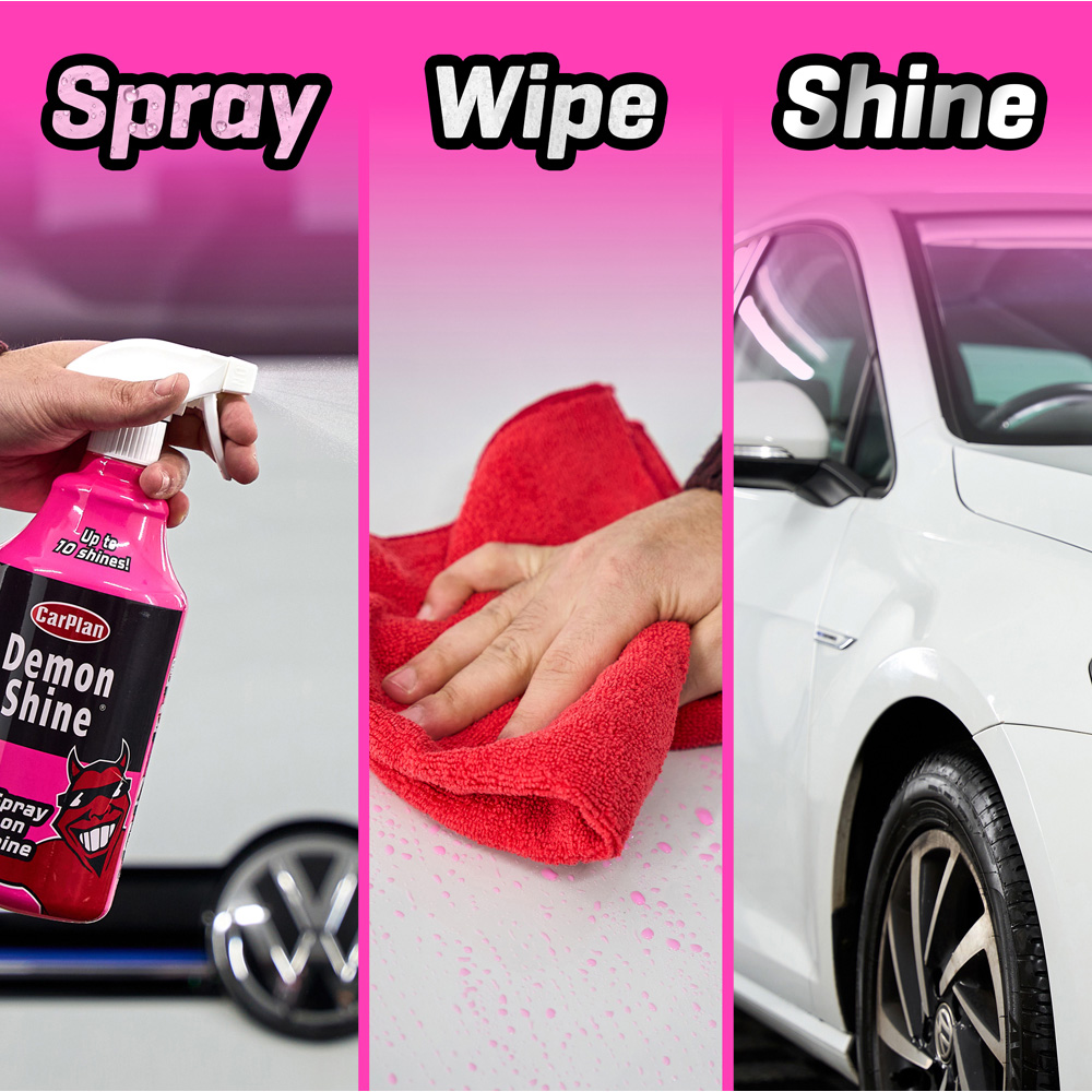 CarPlan Demon Shine Pour On Waterless Car Paint Gloss Enhancer 5L Image 8