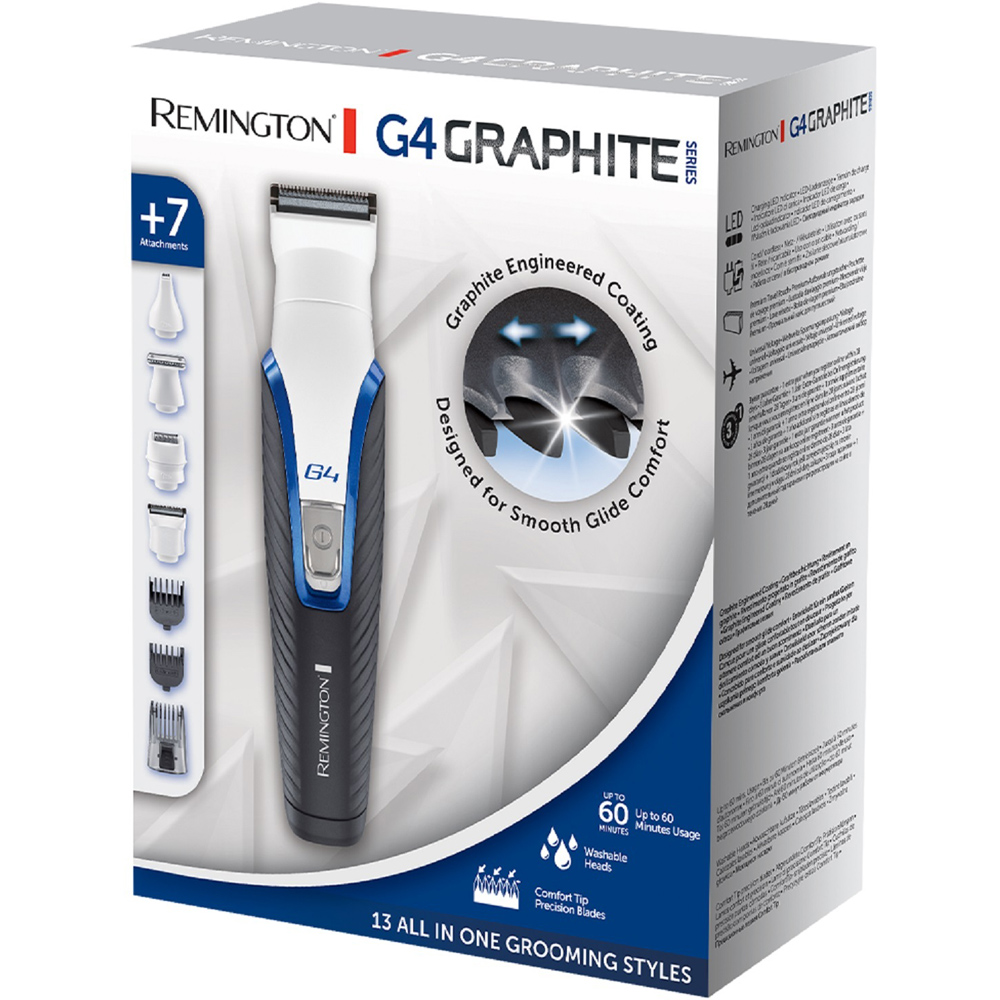 Remington G4 Graphite Series Multi Grooming Kit White and Grey Image 3