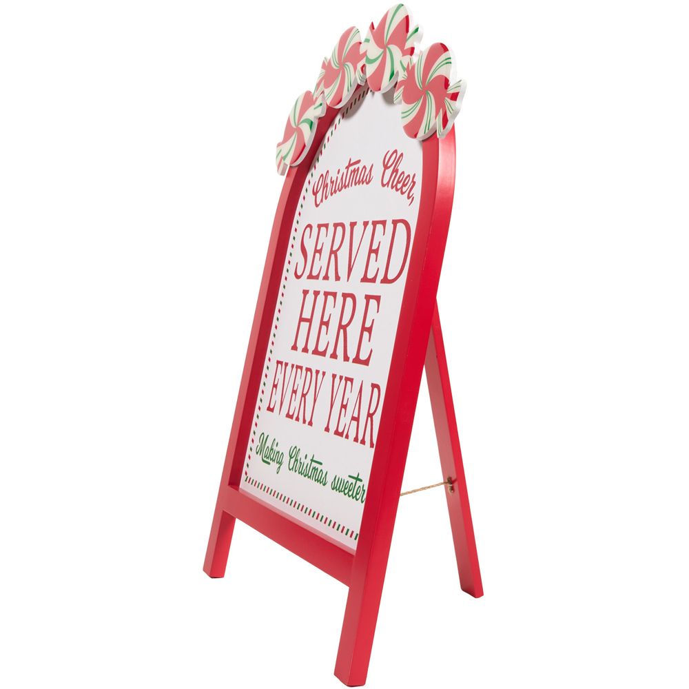 Candy Cane Christmas Sign Image 3