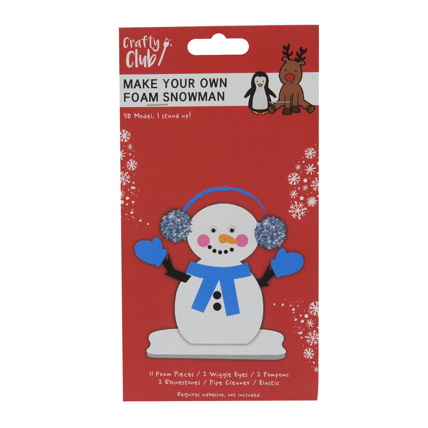 Crafty Club Make Your Own Foam Christmas Character Image 2