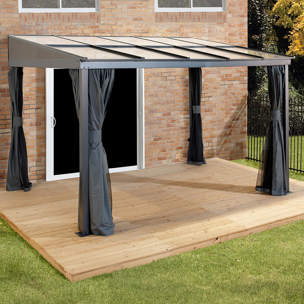 Sojag Pompano 3 x 3.7m Grey Patio Cover Image 2