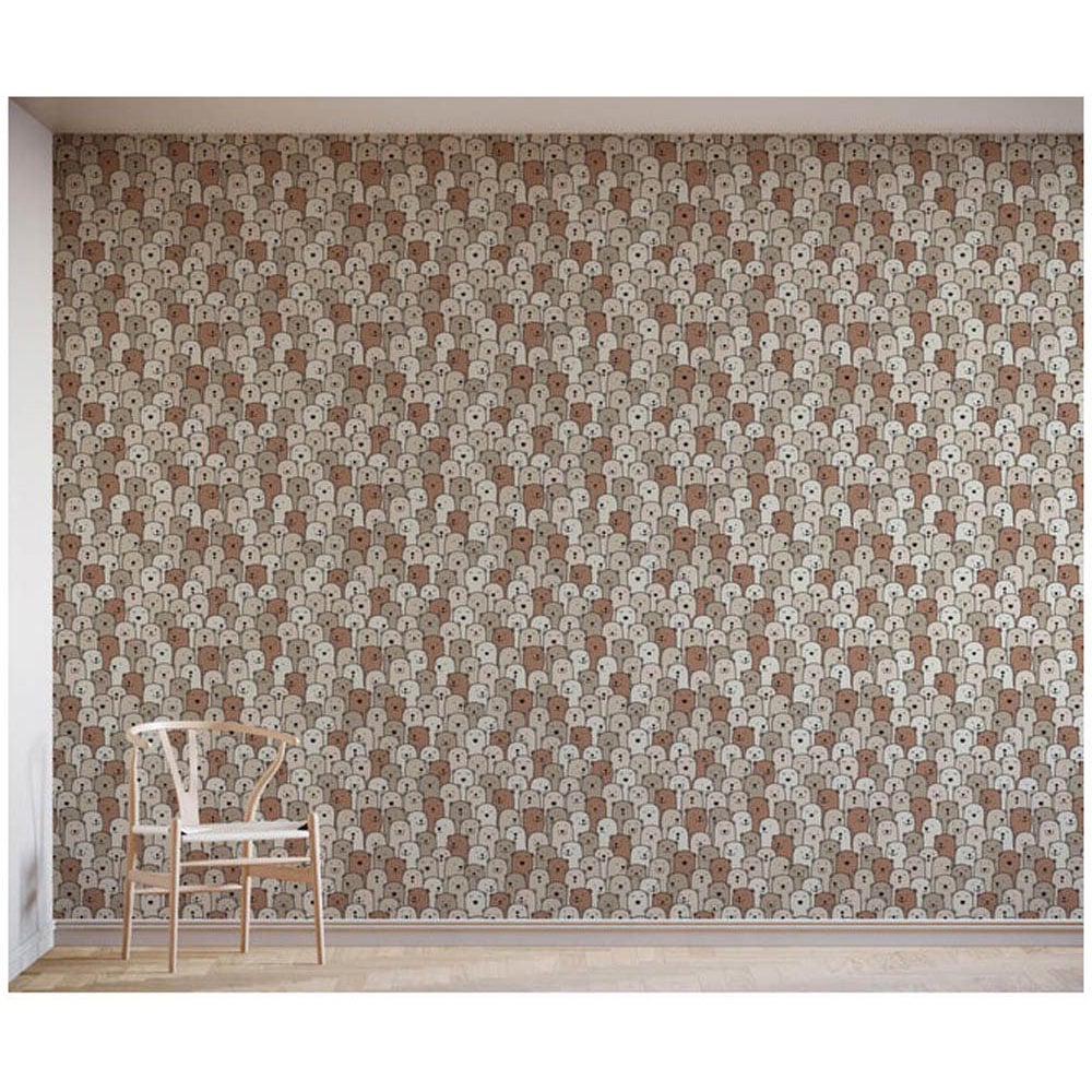 Bobbi Beck Eco Luxury Bear Brown Wallpaper Image 2