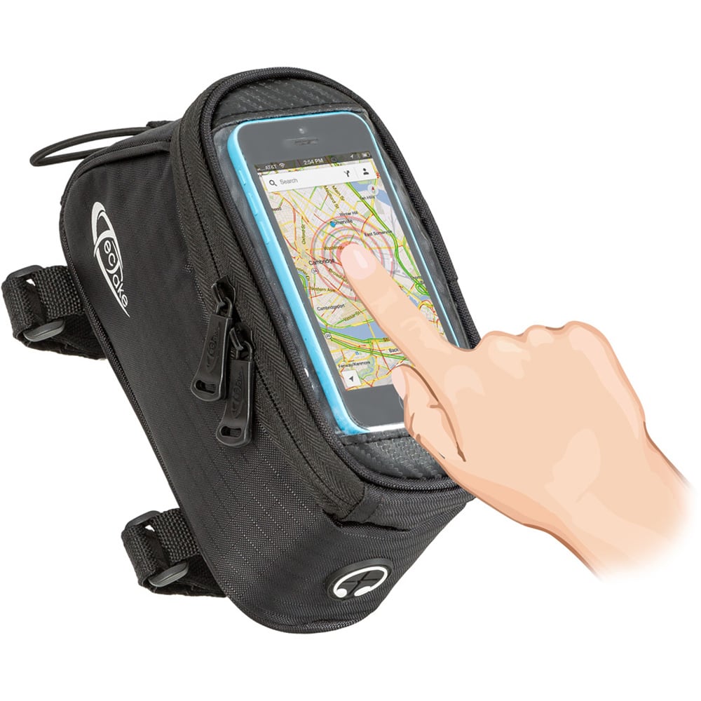 tectake Black Bike Phone Holder Image 3