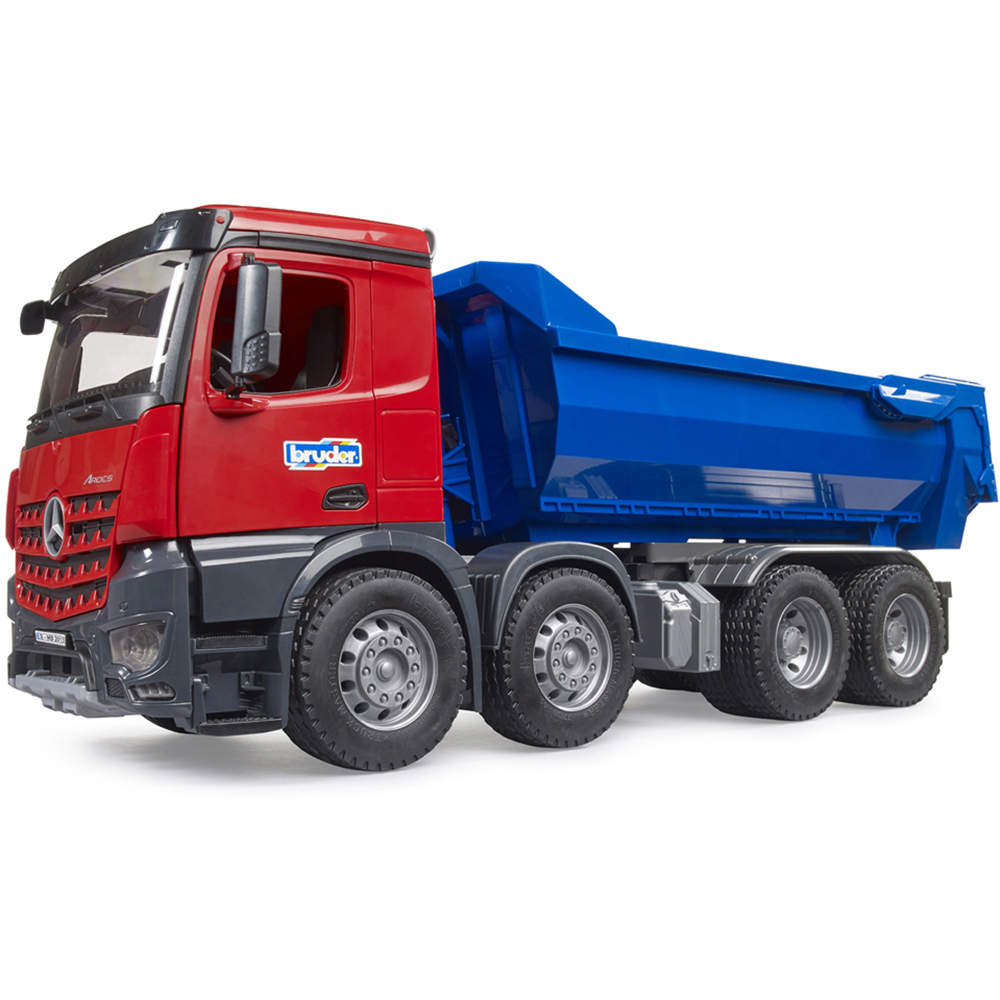 Bruder Kids MB Arocs Halfpipe Dump Truck Playset Model Image 3
