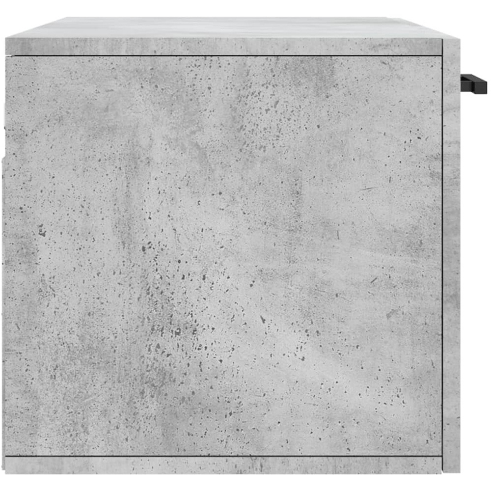 vidaXL 2 Door Concrete Grey Wall Cabinet Image 7