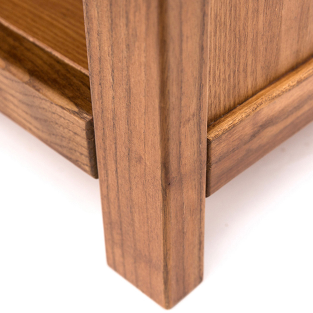 Trivento 3 Shelf Light Wood Bookcase Image 6