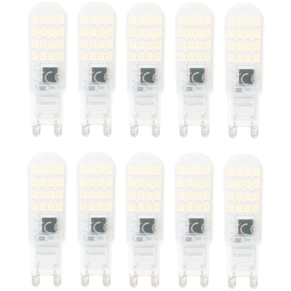 ExtraStar 10 Pack G9 4W Warm White Mini LED Bulb Image 1