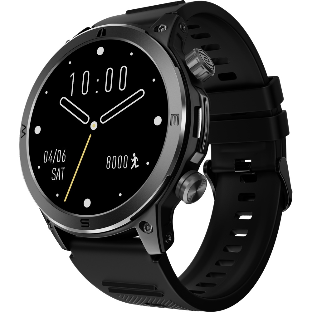 Noise NoiseFit Endeavour Jet Black Smartwatch Image 3
