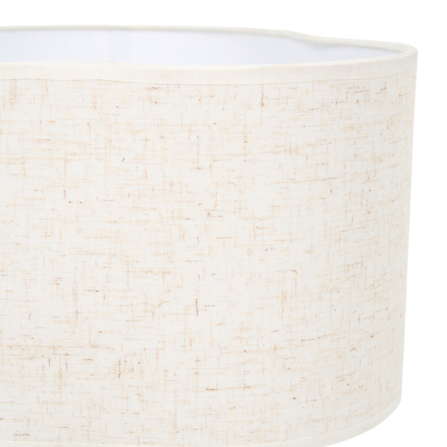 Linen Table Lamp Beige Image 5