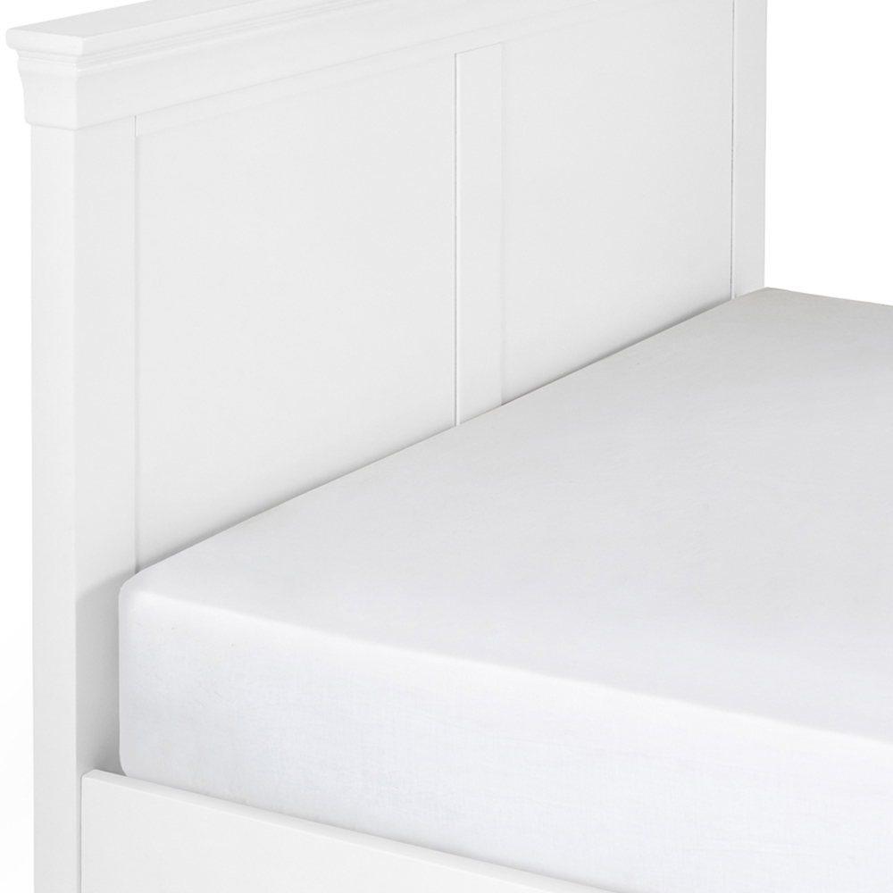 Julian Bowen Clermont Surf White King Bed Image 6