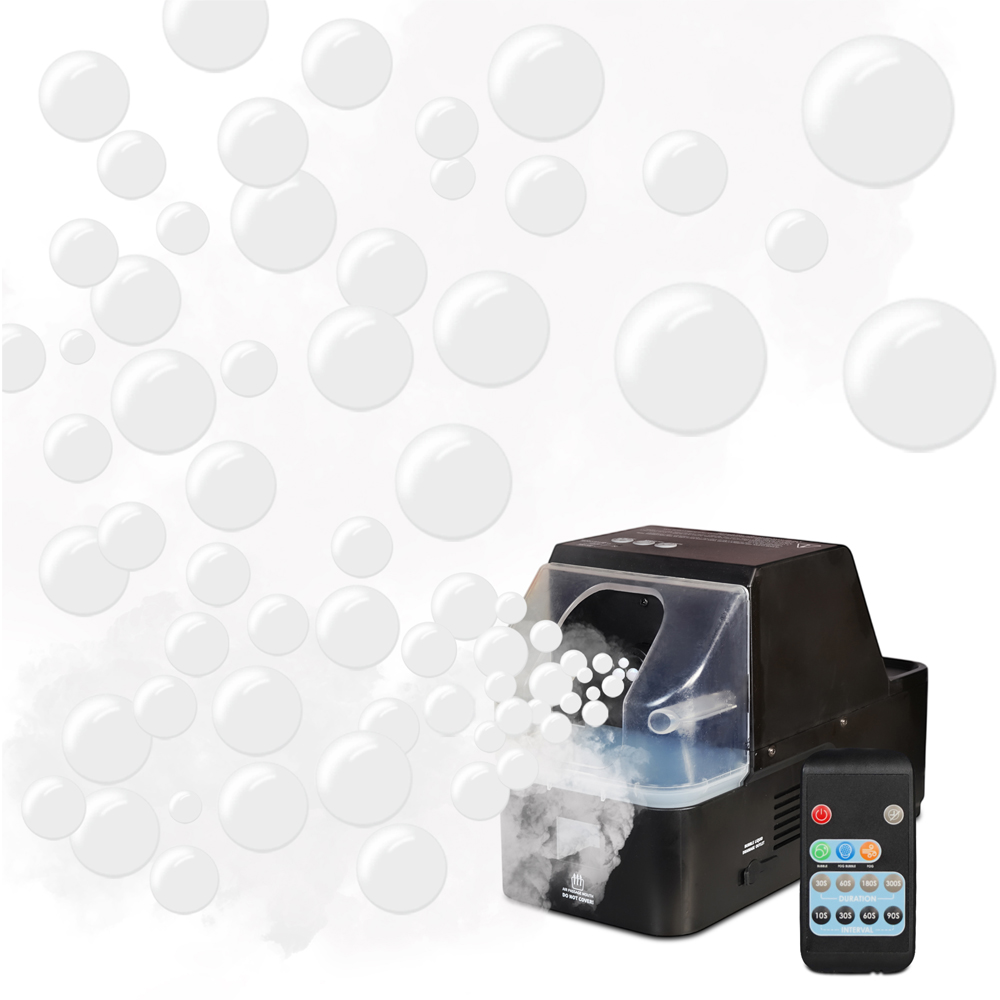 FX Lab Bubble and Fog Machine with Remote Image 2