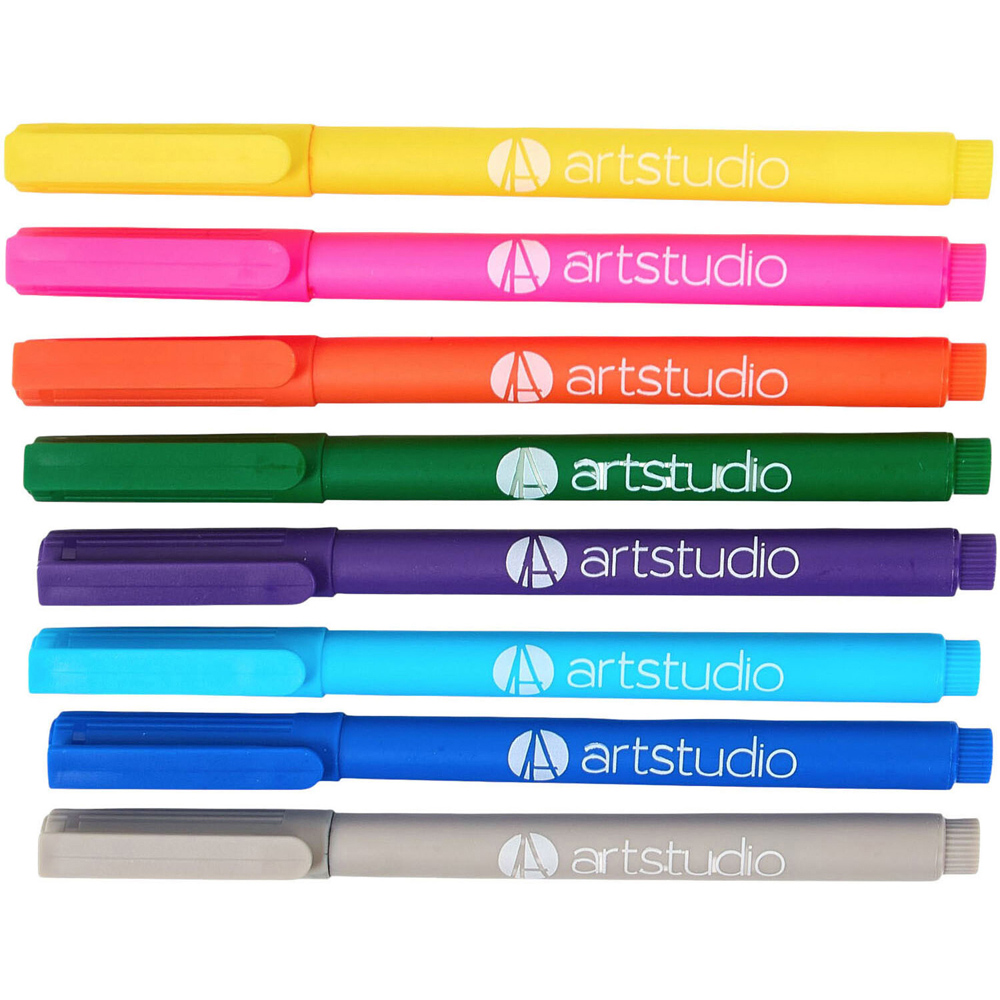 Pack of 8 Glitter Markers Image 3