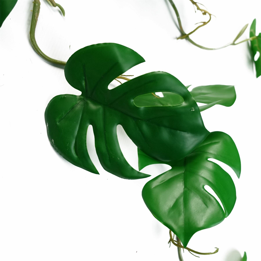 Leaf Trailing Monstera Hanging Artificial Plant 100cm Image 3