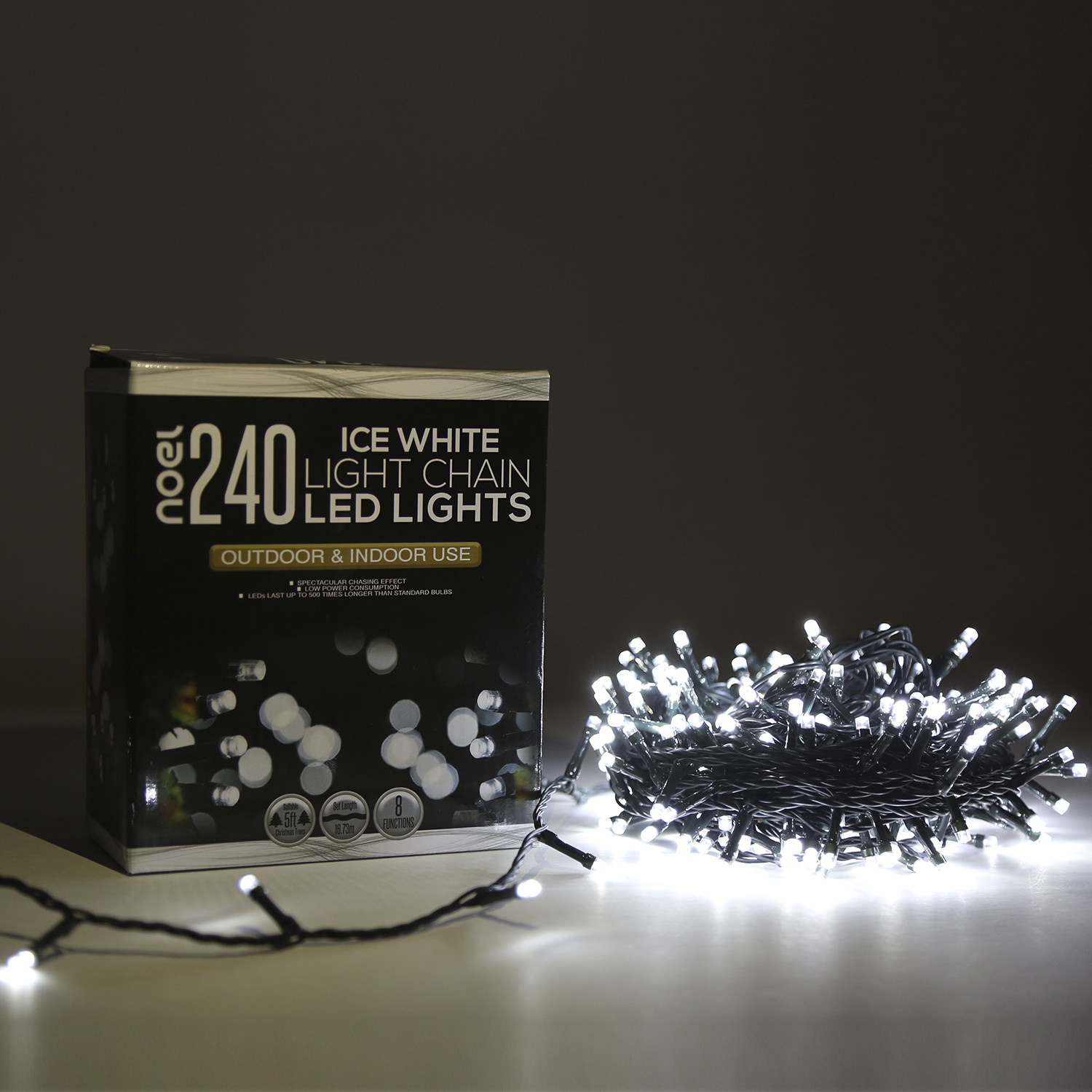 LED Light String - White / 240 Image 2