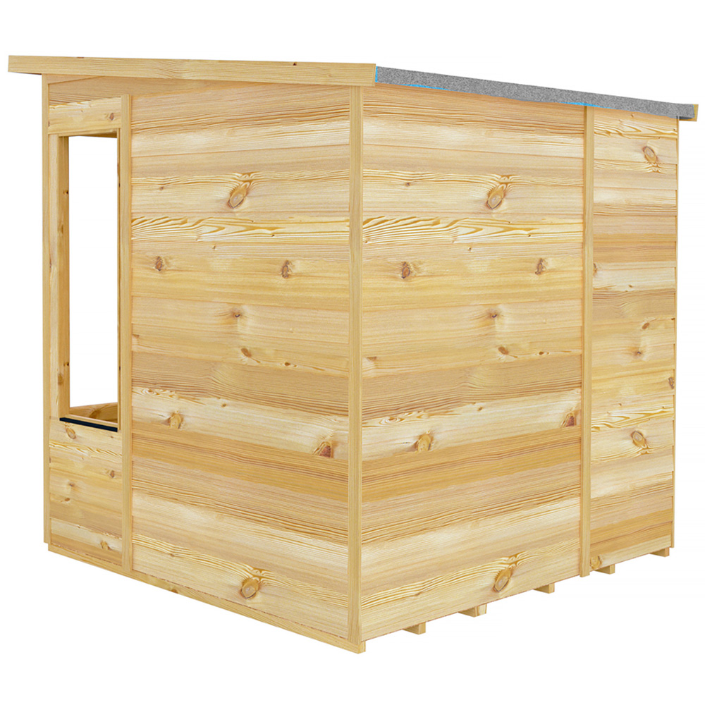 Shire Alora 6 x 6ft Overlap Pent Garden Summerhouse Image 3