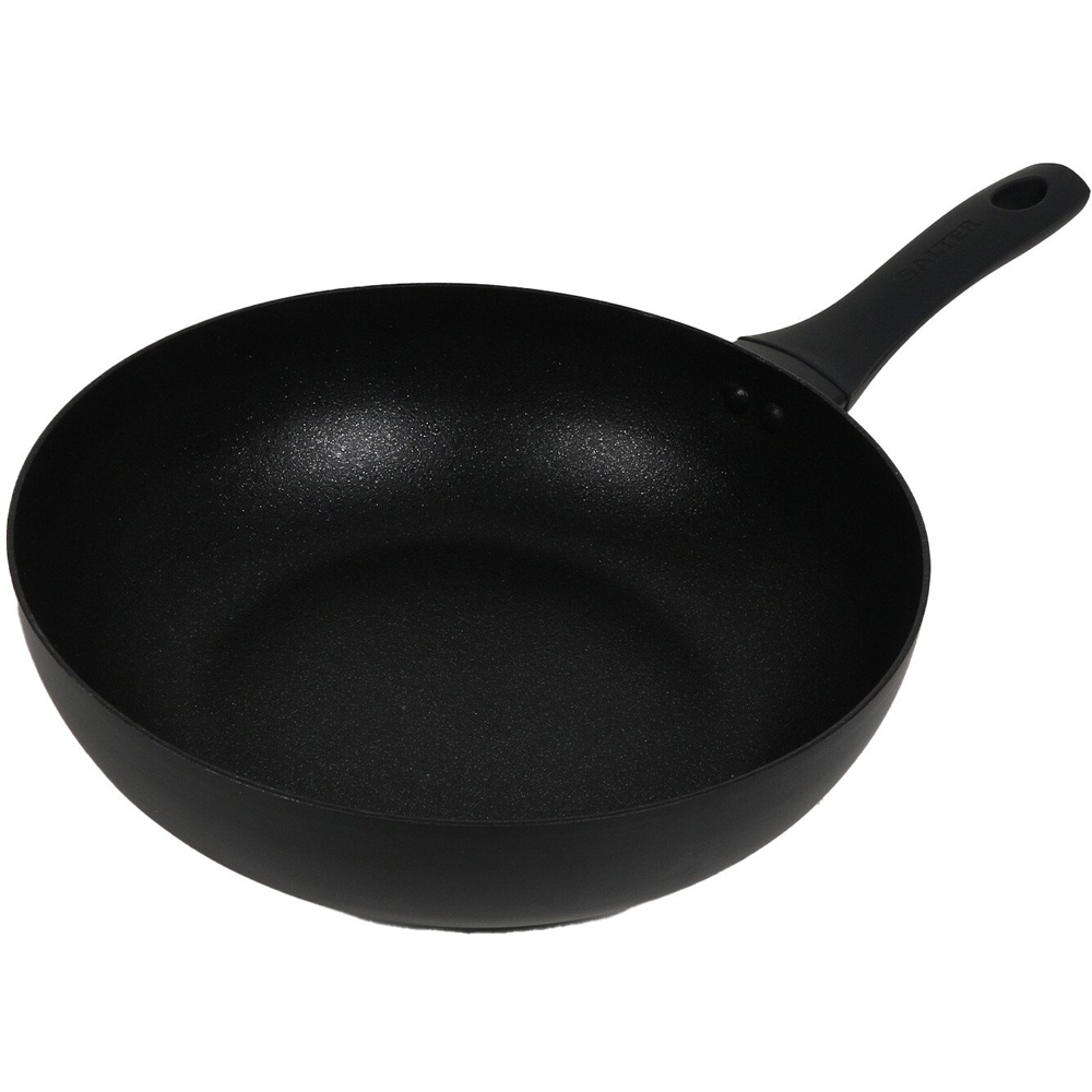 Salter Premium Stir Fry Pan - Black Image 1