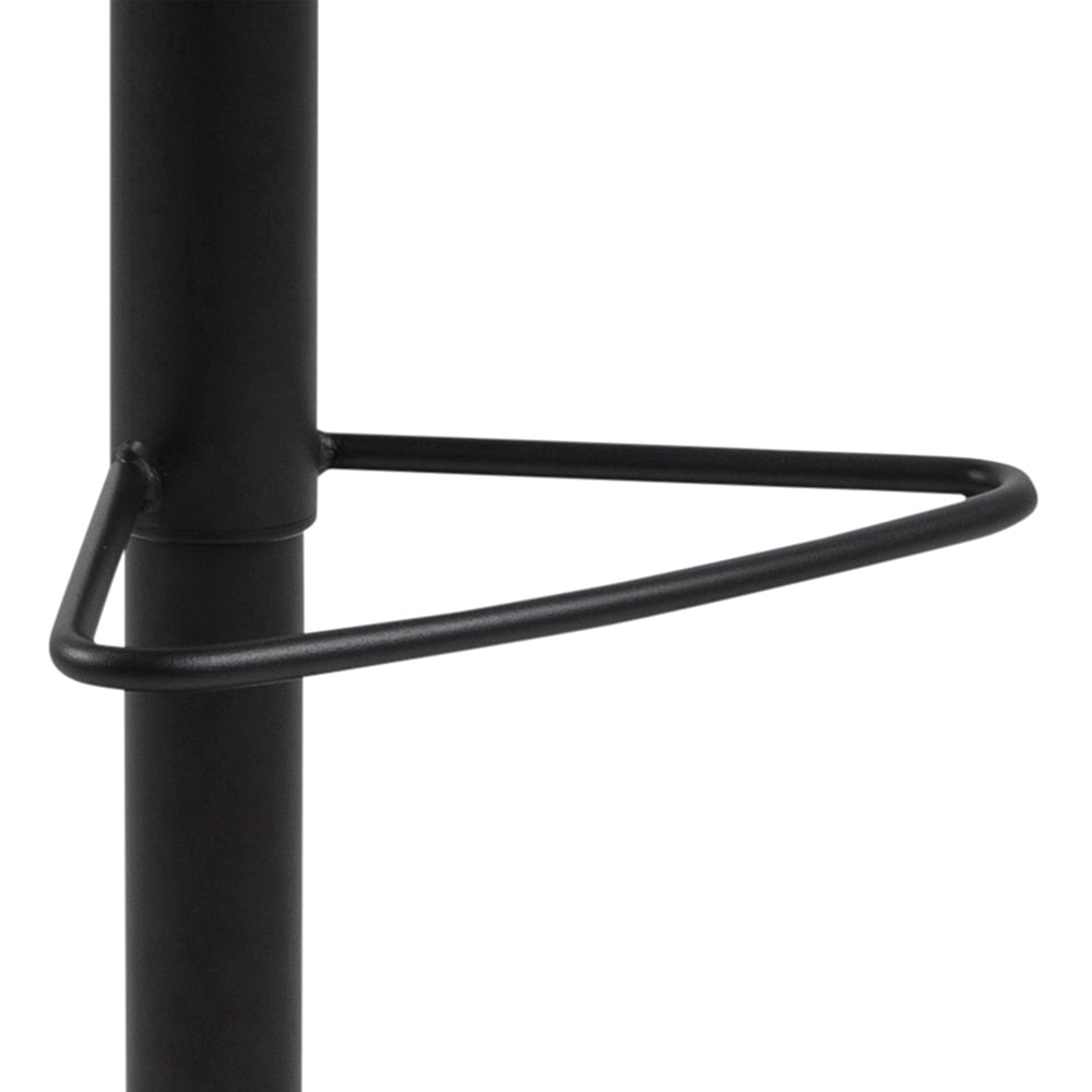 Florence Kimmy Grey Fabric Bar Stool Set of 2 Image 7