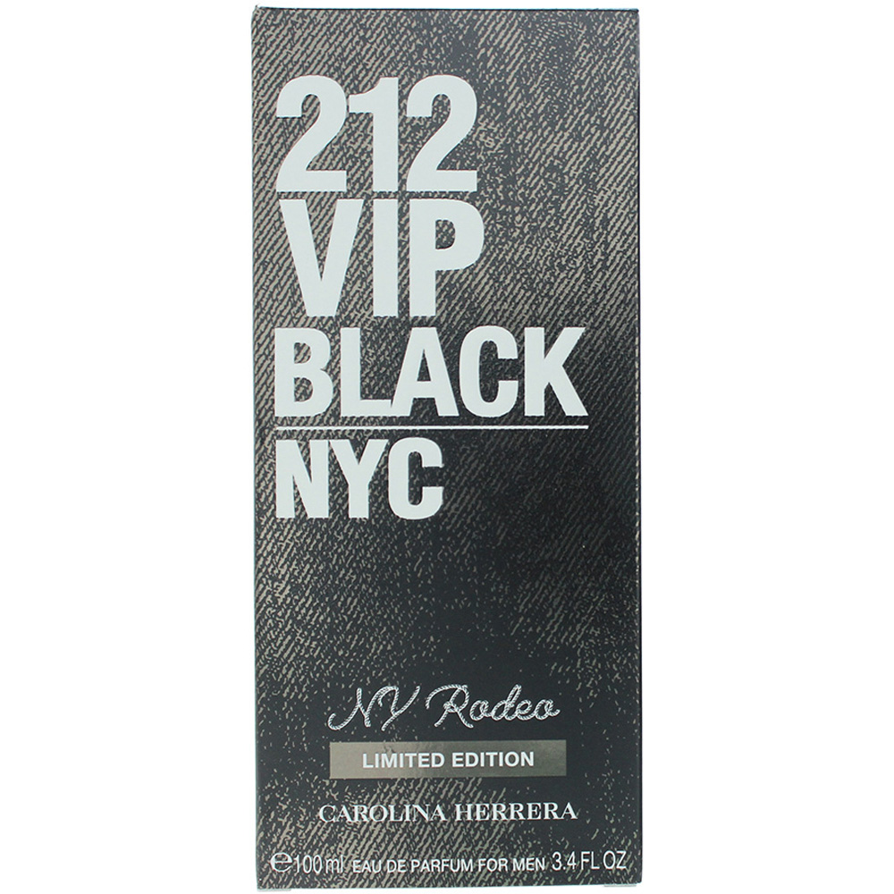 Carolina Herrera 212 Vip Black NY Rodeo Eau de Parfum 100ml Image 3