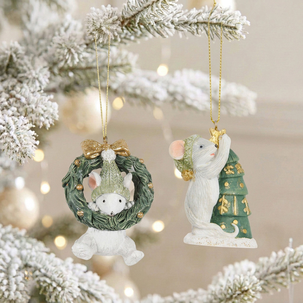 Cute Hanging Mouse Decoration Image 2