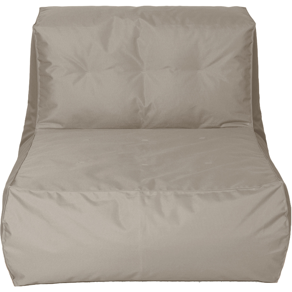 Kaikoo Taupe Lounger with Footstool Image 5
