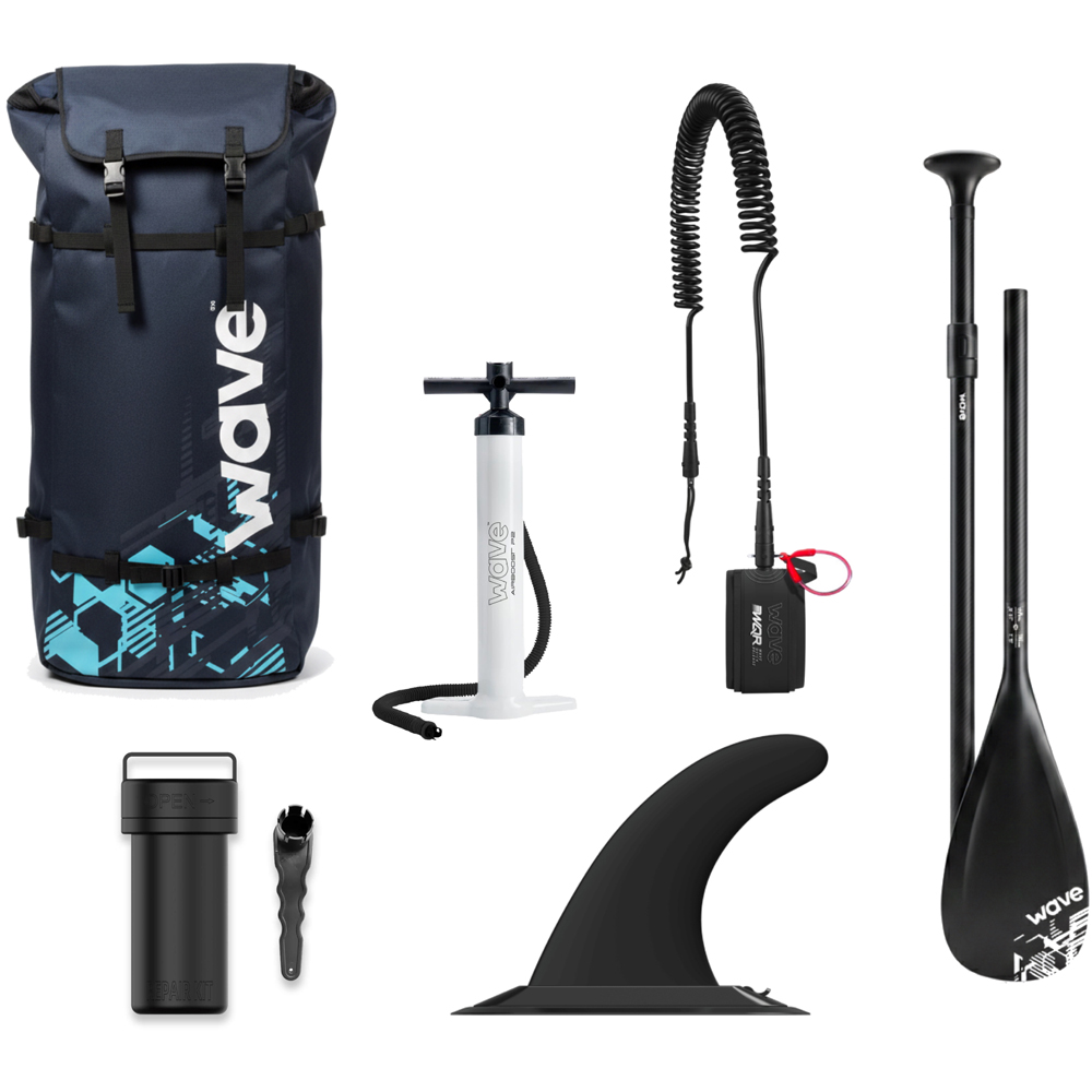Wave Tourer 3.0 SUP 10.3ft Ice Blue Inflatable Paddleboard Image 3