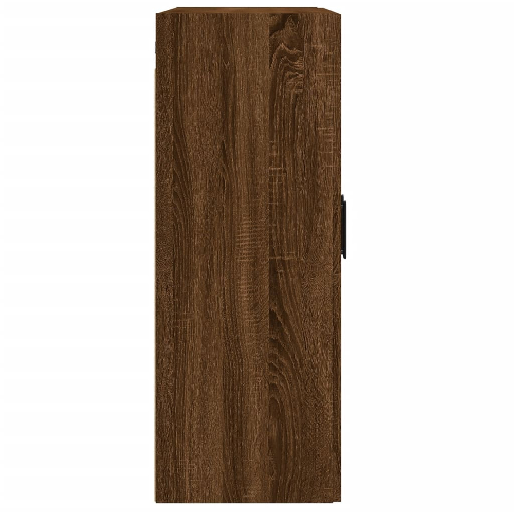 vidaXL 2 Door Brown Oak Wall Mounted Cabinet Image 8
