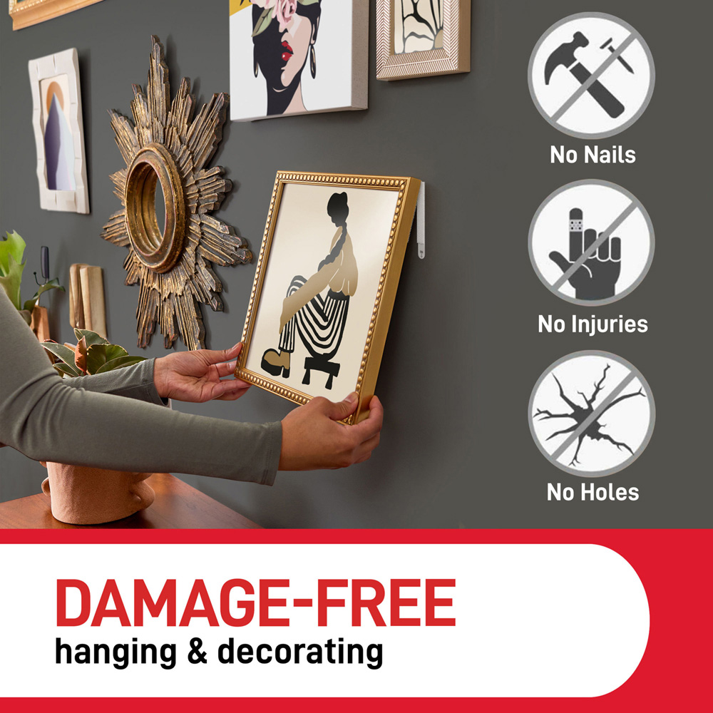 Pack of 12 Command Picture Narrow Hanging Strips Image 5