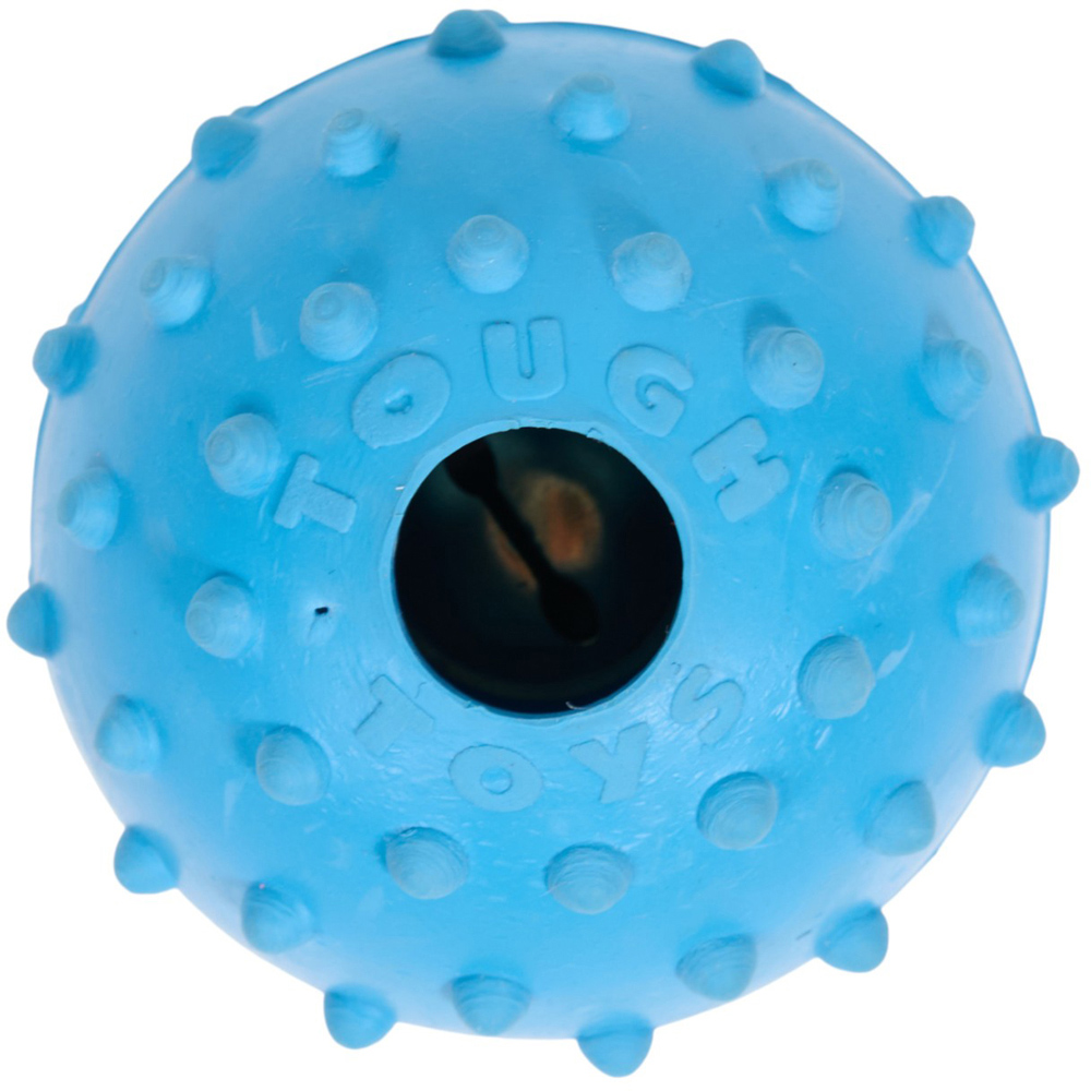 Tough Toy Studded Ball and Bell Image 2