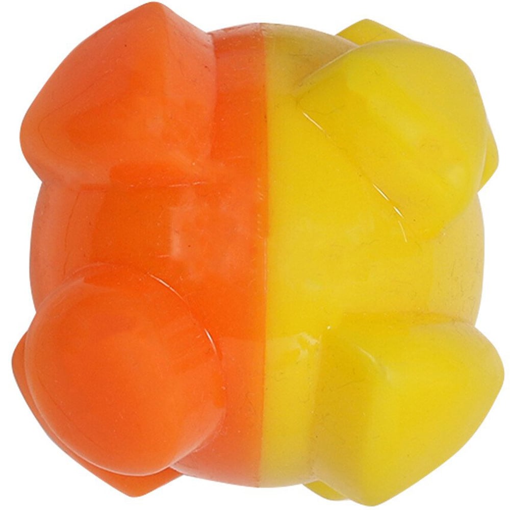Single Squeaky Odd Bounce Ball Dog Toy in Assorted styles Image 2