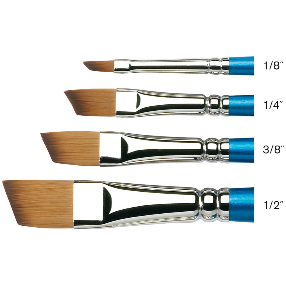 Winsor and Newton Cotman Watercolour Series 667 Angled Brushes - 3/8 Image 4