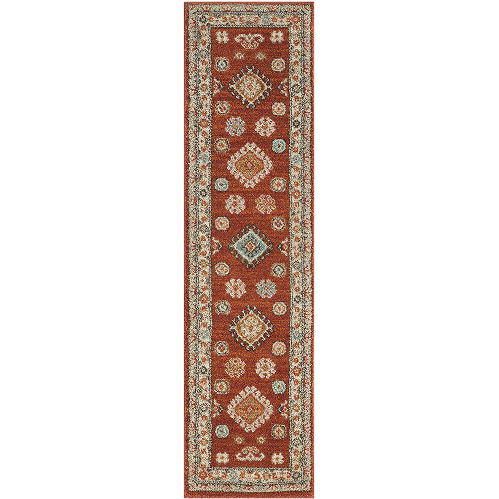 Portland HMC 5567 Red Cashmere Rug 60 x 230cm Image 2