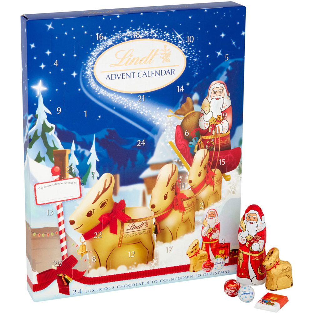 Lindt Advent Calendar 160g Image 2