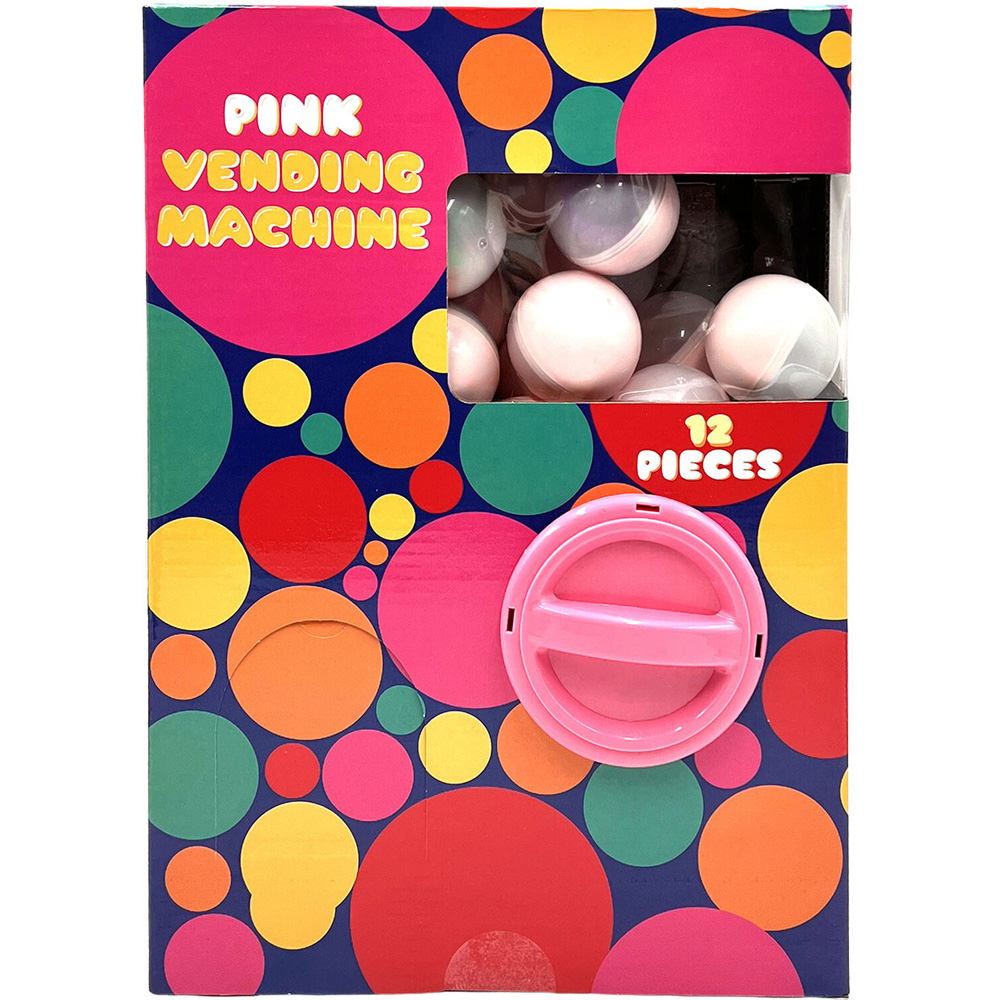 12 Piece Vending Machine Pink Image 3