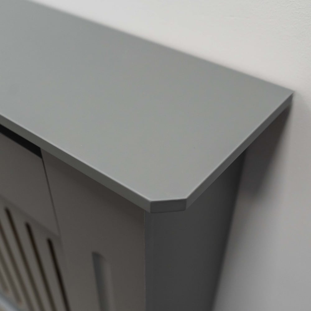 Jack Stonehouse Matt Grey Vertical Line Rad Cover Adjustable Image 6