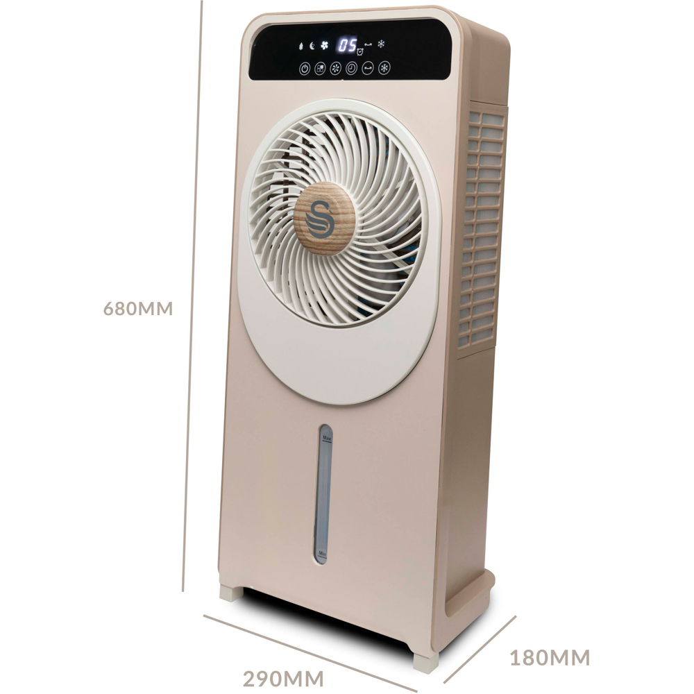 Swan Nordic 2-in-1 Oatmeal Honeycomb Filter Air Cooler 5L Image 9